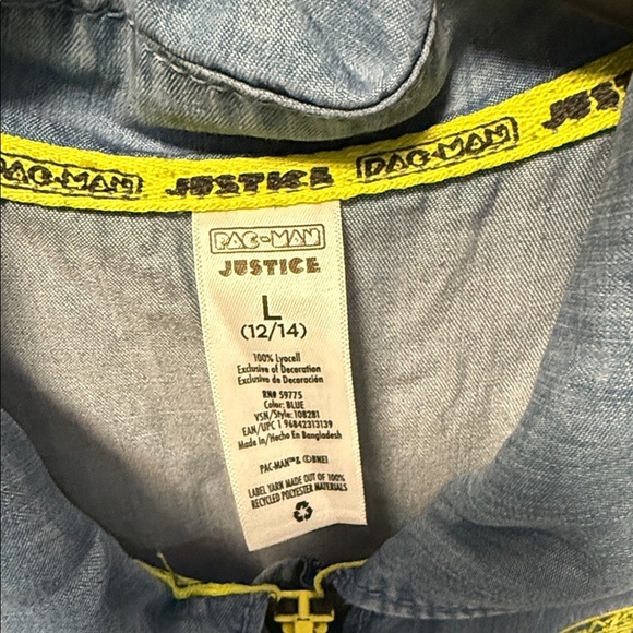 Justice Blue Denim Kids Matching Set - Picture 9 of 10